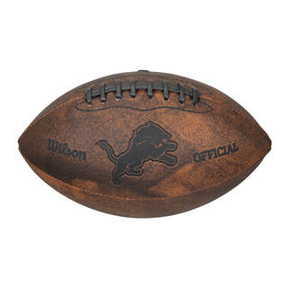Detroit Lions 9-inch Leather Football