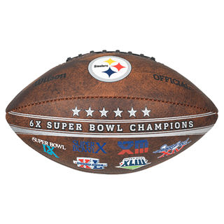 Pittsburgh Steelers 9-inch Leather Football