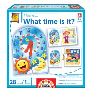 Educa I Learn... What Time Is It? Children's Game