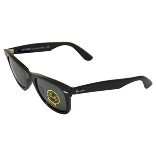 Ray-Ban 'RB2140 901' Shiny Black Wayfarer Sunglasses
