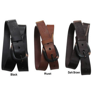 Amerileather Men's Tumbled Leather Belt