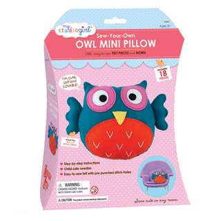 My Studio Girl 'Sew-Your-Own Owl Mini Pillow' Set