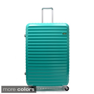 Lojel Groove Zipper 31-inch Hardside Spinner Upright Suitcase