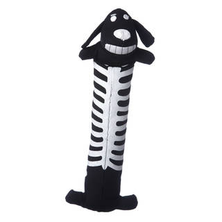 Mulitpet Loofa 12-inch Plush Halloween Skeleton Dog Toy