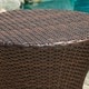 Adriana PE Wicker Outdoor Side Table by Christopher Knight Home - Thumbnail 8