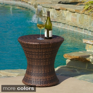 Adriana PE Wicker Outdoor Side Table by Christopher Knight Home (3 options available)