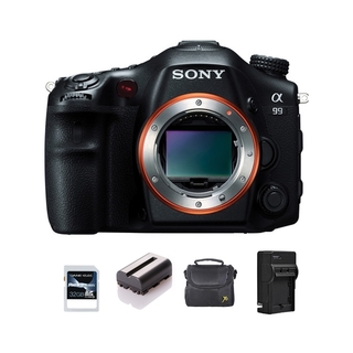 Sony SLT-A99 DSLR Camera Black Body Only 32GB Bundle