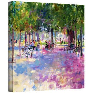 Peter Graham 'Tuileries, Paris' Gallery-Wrapped Canvas Wall Art