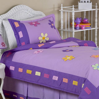 Sweet Jojo Designs Danielle's Daisies 3-piece Full/Queen Comforter set