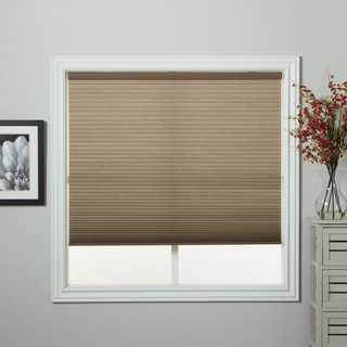 Arlo Blinds Honeycomb Cell Light-filtering Cocoa Cordless Cellular Shade