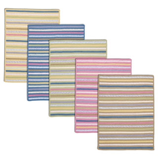 Quinn Multicolor Stripe Area Rug (9' x 12')