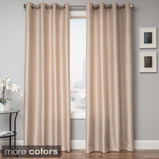 Softline Savanna Faux Silk Grommet Top Curtain Panel