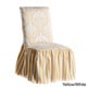 Damask and Stripe Dining Chair Slipcover (Set of 2) - Thumbnail 2