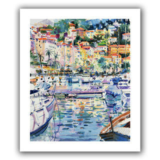 Art Wall Peter Graham 'Riviera Yachts' Gallery-wrapped Canvas Art