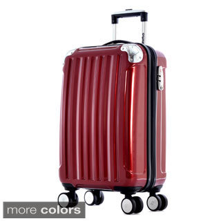 Olympia 'Stanton' 25-inch Medium Hardside Spinner Upright Suitcase