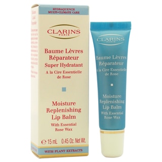 Clarins Moisture Replenishing Lip Balm with Essential Rose Wax
