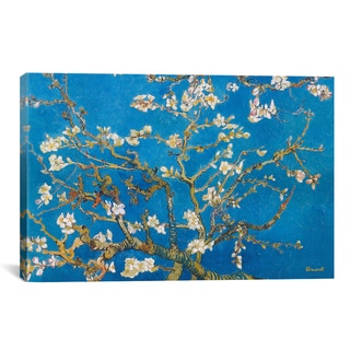 iCanvas Almond Blossom by Vincent Van Gogh Canvas Print Wall Art