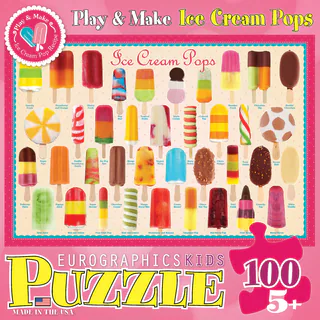 Ice Cream Pops Puzzle 100 Pieces