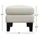 Uptown Modern Accent Chair and Ottoman by iNSPIRE Q Classic - Thumbnail 15