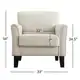 Uptown Modern Accent Chair and Ottoman by iNSPIRE Q Classic - Thumbnail 12