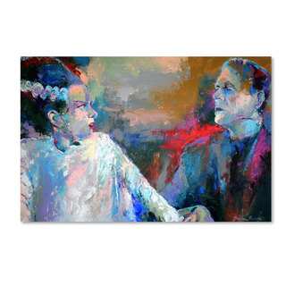 Richard Wallich 'Frankenstein and His Wife' Canvas Art