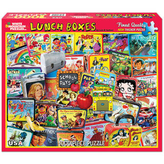 White Mountain Puzzles Lunch Boxes 1000 Pieces