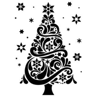Darice Embossing Folder 4.25 X5.75 - Christmas Tree