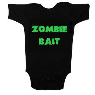 Unique Boutique Neutral 'Zombie Bait' Funny Bodysuit