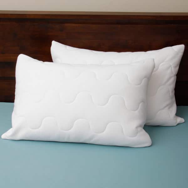 Coolmax Wicking Pillow Protectors Set of 2 by Cozy Classics