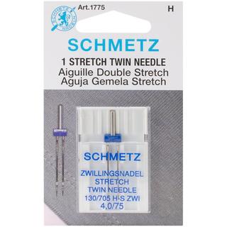 Twin Stretch Machine Needle - Size 4.0/75 1/Pkg