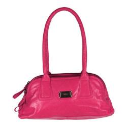 Women's Latico Louise Coinkeeper Shoulder Bag 7614 Fuchsia Leather