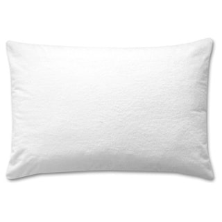 Cotton Rich Terry Top Waterproof Pillow Protectors (Set of 2)