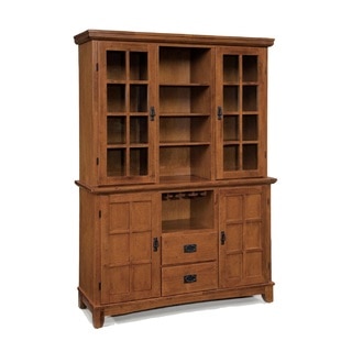 Arts and Crafts Buffet and Hutch by Home Styles