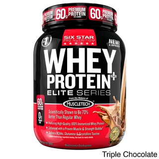 Six Star Pro Nutrition Whey Protein Plus Elite Series (2 Pounds)