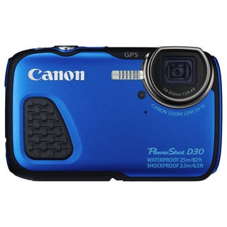 Canon PowerShot D30 12.1 Megapixel Compact Camera - Blue