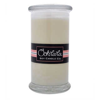 Hand-poured 20-ounce Wood Wick Soy Scented Candle