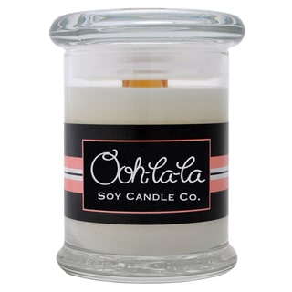 Hand-poured 8-ounce Wood Wick Scented Soy Candle