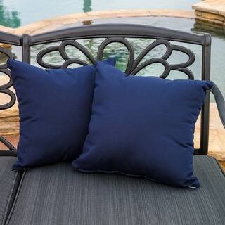 Christopher Knight Home Canvas 17-inch Sunbrella Outdoor Pillows (Set of 2)