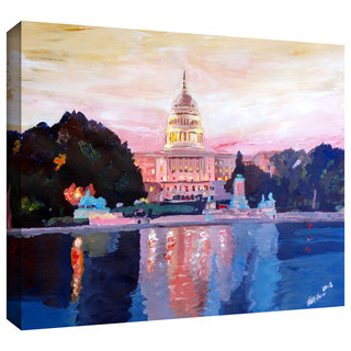 ArtWall Martina & Markus Bleichner 'Capitol' Gallery-wrapped Canvas