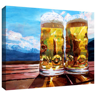 ArtWall Martina & Markus Bleichner 'Two Beers' Gallery Wrapped Canvas