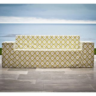 Softblock Moroccan Chartreuse Outdoor Sofa