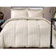 Hotel Grand Damask Stripe 800 Thread Count Cotton Rich Down Alternative Comforter - Thumbnail 0