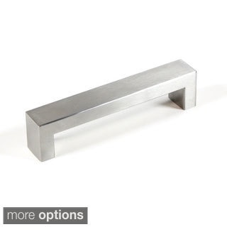 Contemporary Stainless Steel BOLD Design Cabinet Bar Pull Handle (Set of 10)