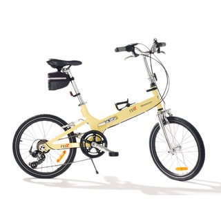 FBX Yellow 20-inch Monterey Folding Bike
