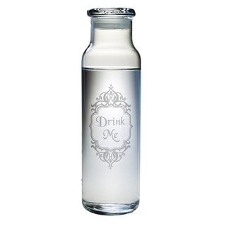 Glass 'Drink Me' 24-ounce Water Bottle
