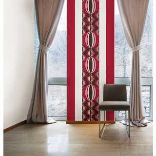 Wall Pops Loopy Red/Pink Room Set
