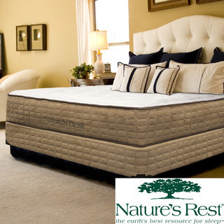 Natures Rest Delight Luxury Firm Full-size Latex Mattress Set