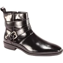 Men's Giorgio Venturi 6480 Black Leather Boots