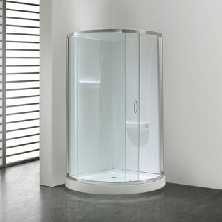 OVE Decors Breeze 31-inch Glass/Acrylic Shower Enclosure