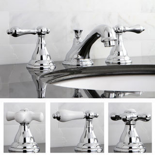 Contemporary PKS5561AL Polished Chrome Widespread Bathroom Faucet